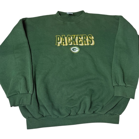 Vintage Green Bay Packers Crewneck sweatshirt by LOGO 7 - Picture 1 of 8